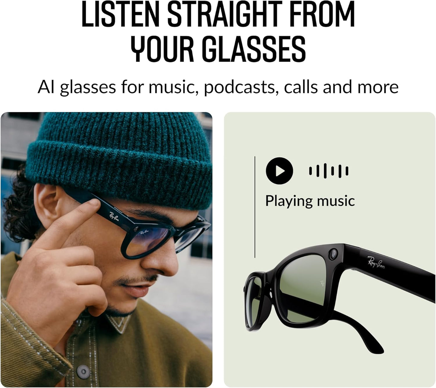 Ray-Ban Glasses, Wayfarer