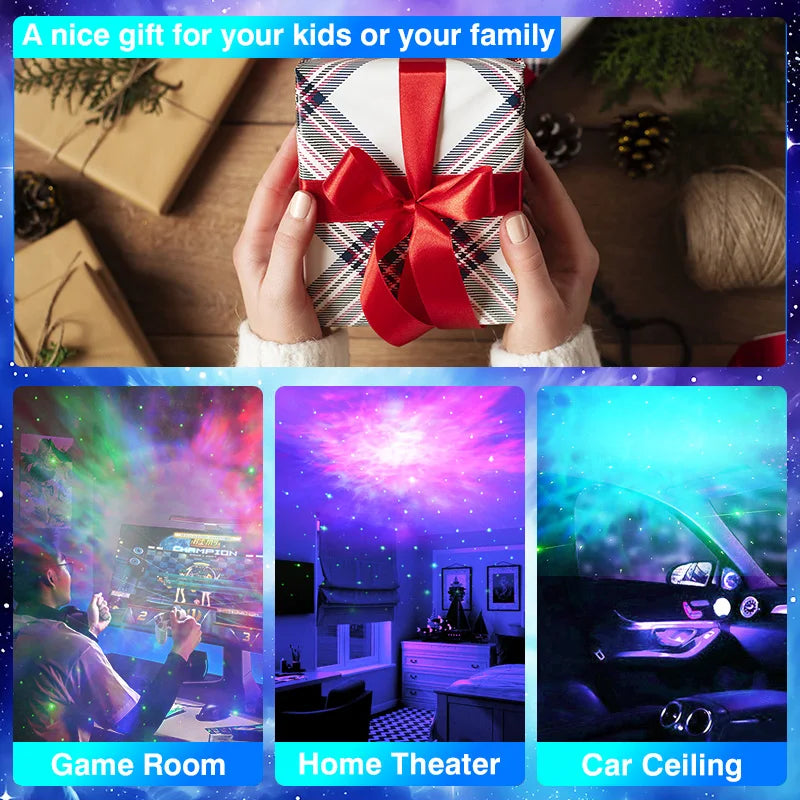Stunning Astronaut Galaxy Projector - LED Nebula Night Light for Bedroom Decor & Perfect Gift for All Ages