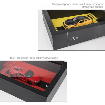 1:32 Photo Frame Version Alloy Metal Sports Car Model Simulation 3D Racing Car 