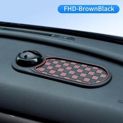 Multifunction Car Anti-Slip Mat, Car Dashboard Mobile Phone Holder, Auto Universal Rotatable anti Skid with Temporary Parking Number