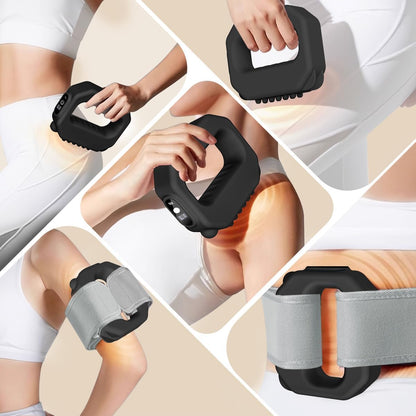 R10 Fascia Ring Massager - Versatile Hands-Free Electric Massage Gun with Ergonomic Waist Belt, Adjustable Modes & Intensities for Ultimate Full-Body Relaxation