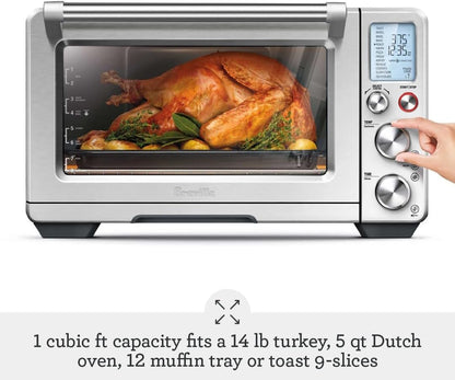 Smart Oven Air Fryer Pro and Convection Oven, Brushed Stainless Steel