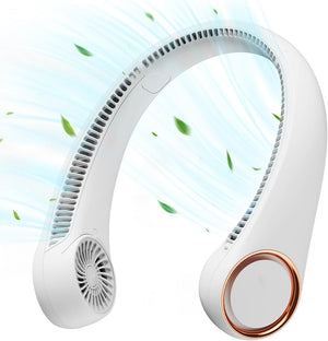 360 Hands-Free Neck Fan Wearable Rechargeable Cooling Fan