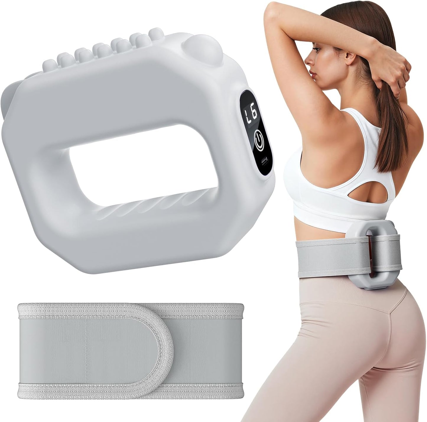 R10 Fascia Ring Massager — Hands-Free Deep Muscle Relief Belt