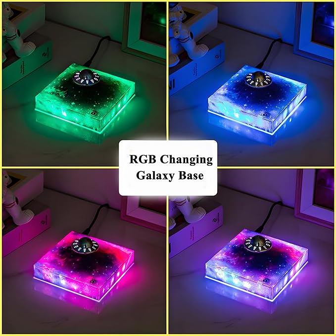 Levitating Magnetic Floating UFO Table Lamp Home Decoration Touch Control