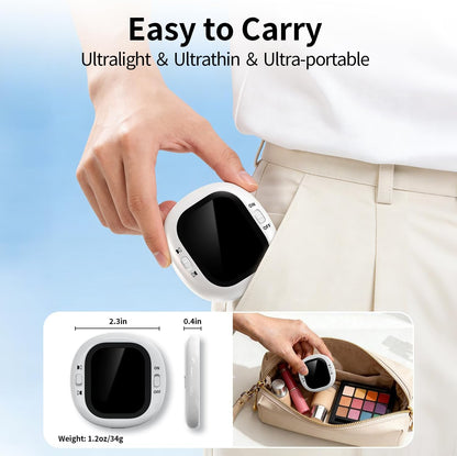 Mini Magnetic Vlog Selfie Monitor for iPhone - HD AMOLED Screen with Remote for TikTok & YouTube (iOS Only)