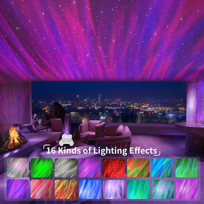 Light Projector - Bluetooth Speaker & White Noise Machine for Relaxation, Sleep, and Parties