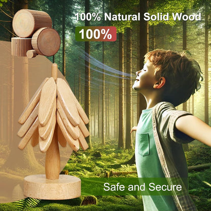 Charming Wooden Christmas Tree Trivet - 7.7 Inch Hot Dish Protector with Stand, Perfect Holiday Gift for Home Chefs!