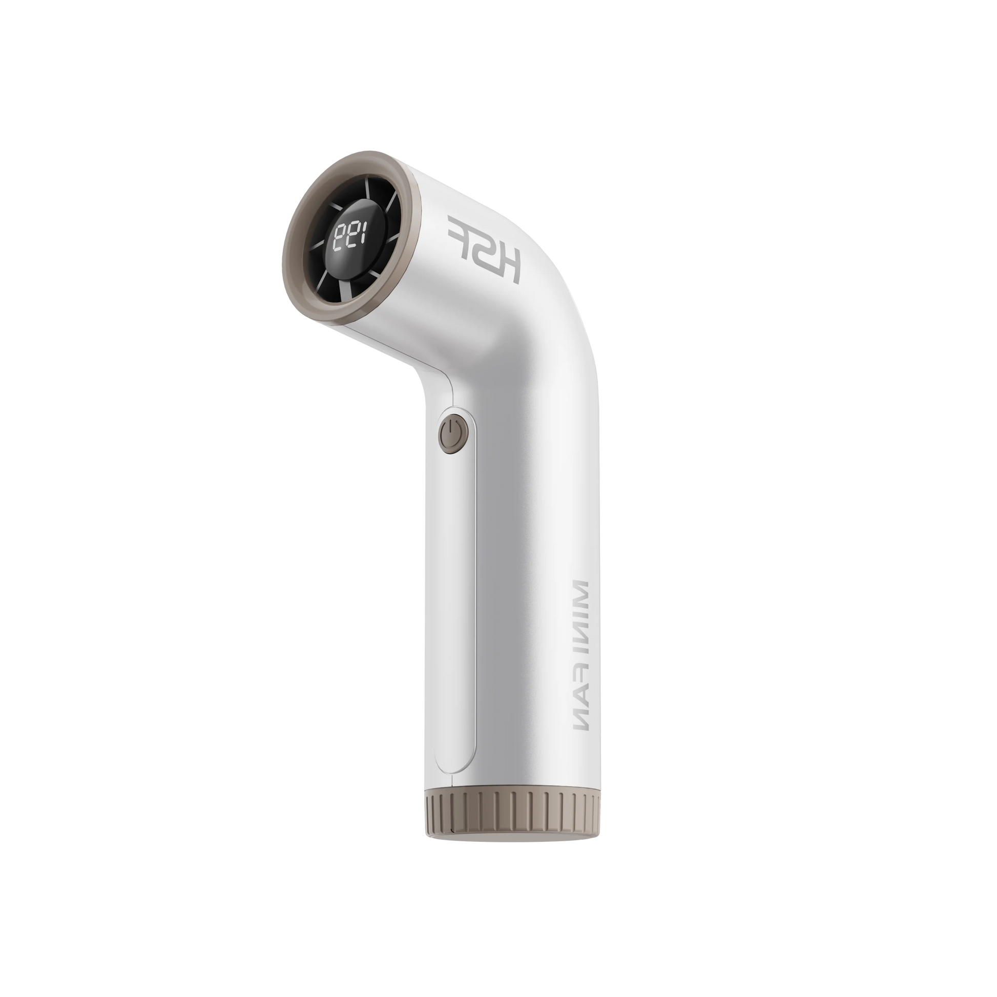 TINSOL 4000Mah Handheld Mini Fan 199 Speed Turbo Digital Display Infinitely Variable Speed Outdoor Portable Fan USB Charging