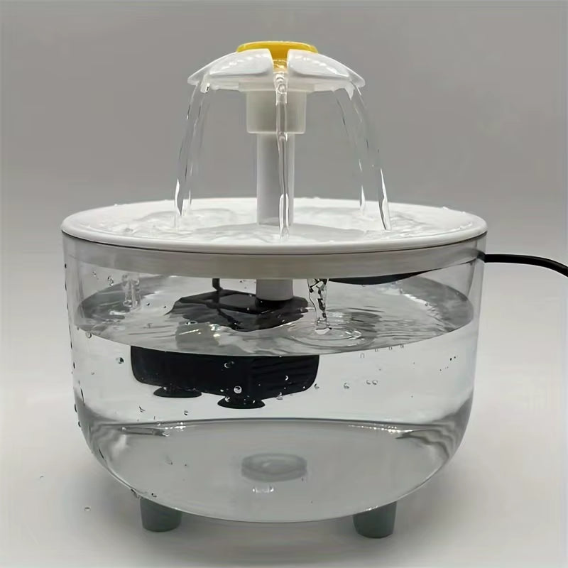 Automatic USB Electric Pet Water Fountain - 1L Cat Drinking Dispenser with Filter