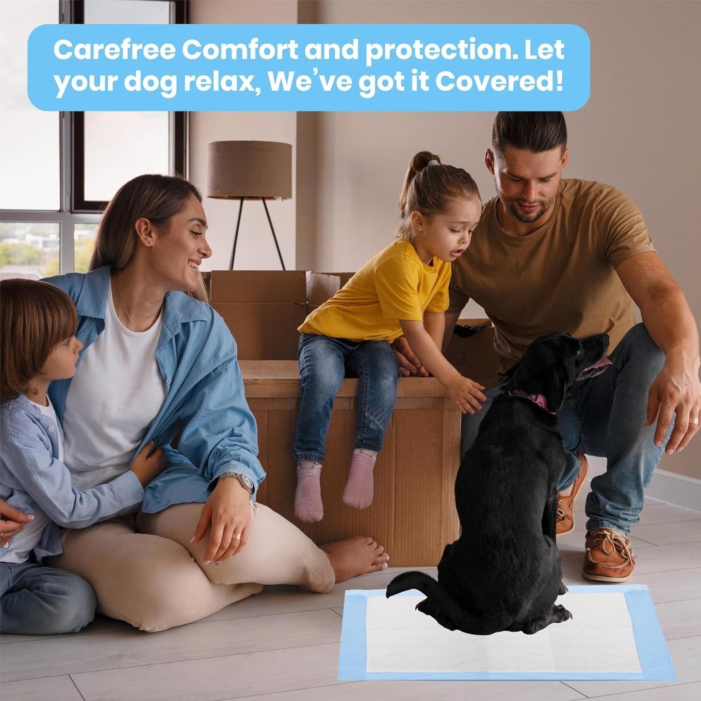 Ultra-Absorbent Dog Training Pads for Effortless Potty Training